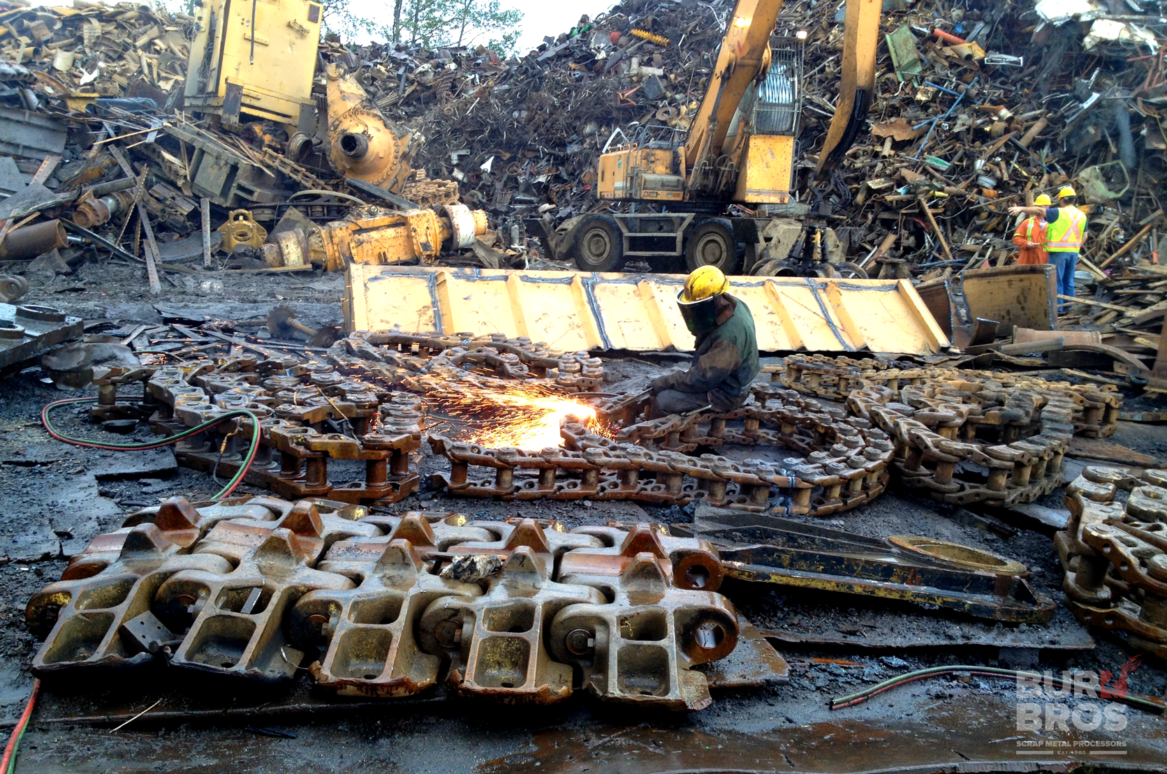 Scrap Train Rail Wheels